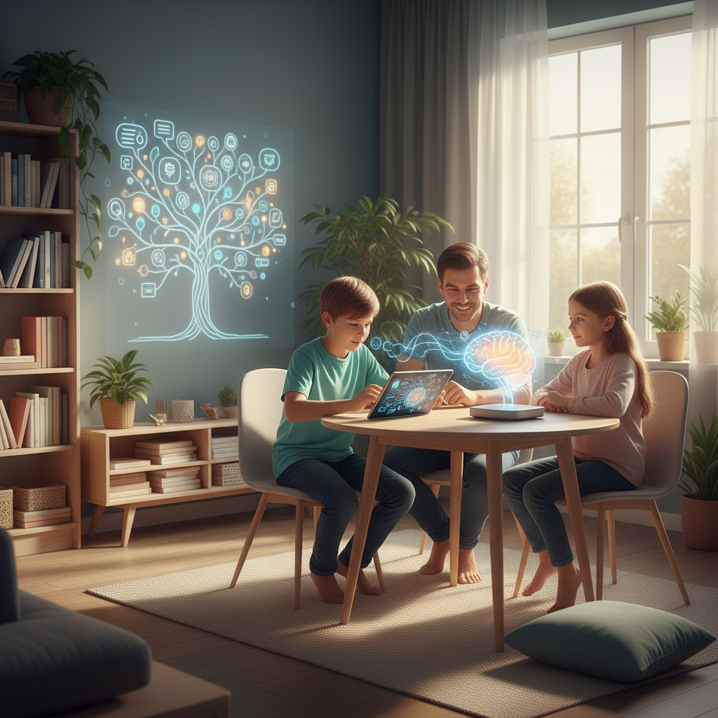 AI-generated illustration for: Adaptive Learning Platforms for Parents: The Ultimate Guide for 2025