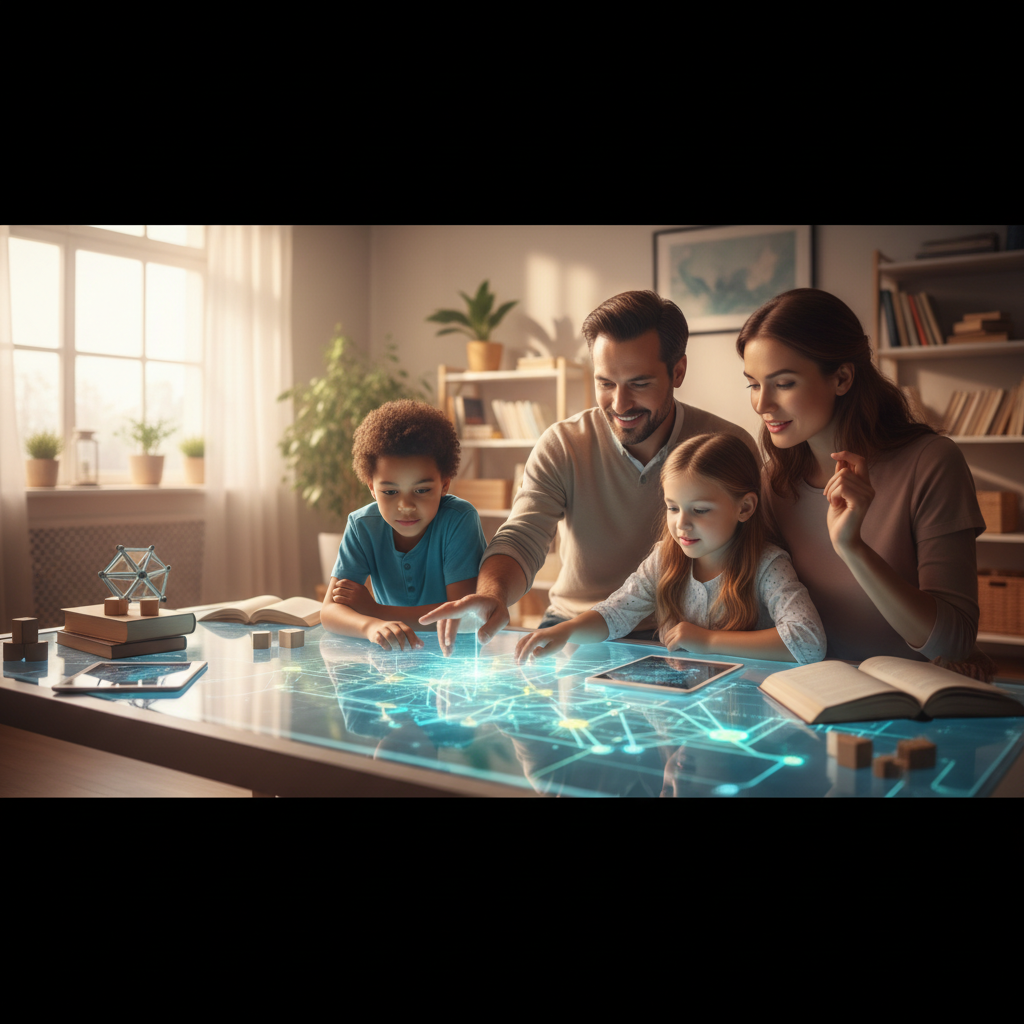 AI-generated illustration for: What is AI Learning? A Simple Guide for Parents